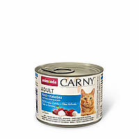 Влажный корм Animonda Carny для взрослых кошек, с говядиной, треской и корнем петрушки, 200 г