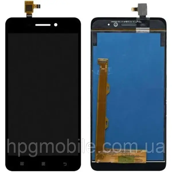 Дисплей для Lenovo S60 / Lenovo S60W модуль (екран та сенсор) оригінал, Чорний, фото 1