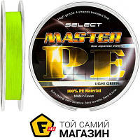 Шнур Select Tackles Master PE 1000м, 0.1мм, 13кг, салатовый (1870.01.80)