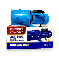 Expert Pump JET-100L; 1,1кВт Поверхностный насос h=50м, Q=50л/мин (чугун длинный)