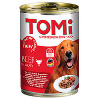 TOMi Beef ТОМИ ГОВЯДИНА супер премиум корм, консервы для собак - 400 г