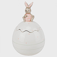 Емкость для хранения Пасхальный Кролик 1.4 л 15х15х24 см 14000-024 керамика *