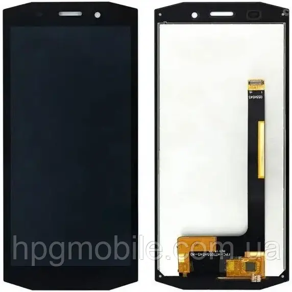 Дисплей для Blackview BV5800 / Blackview BV5800 Pro модуль (екран та сенсор) оригінал, Чорний, фото 1