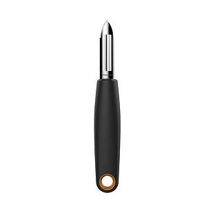 Овочечистка вертикальна Fiskars Functional Form, 26.7 см, неіржавка сталь, пластик, чорний