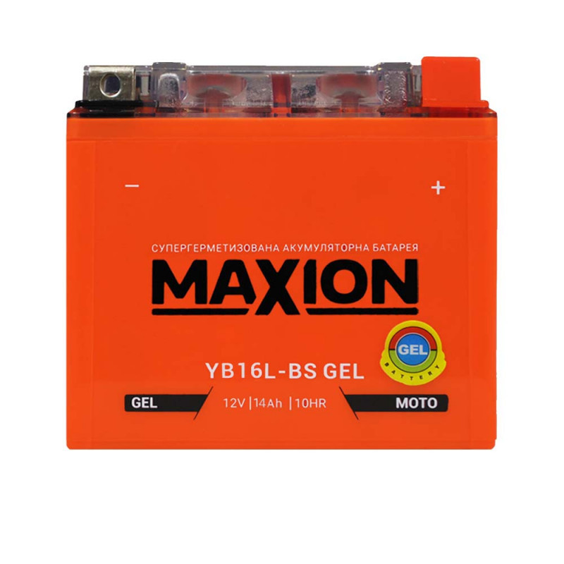 MOTO YB 16L-BS (GEL) MAXION (12V, 19A)