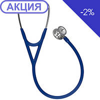 Кардіологічний стетоскоп 3M Littmann Cardiology IV темно-синій 6154