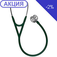 Кардіологічний стетоскоп 3M Littmann Cardiology IV темно-зелений 6155