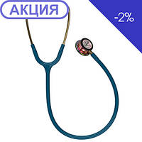 Стетоскоп Littmann Classic III лазурний з райдужною головкою 5807