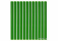 Стержні клейові YATO зелені : Ø=7,2 мм, L=100 мм, уп. 12 шт. [50] Покупай это Galopom