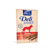 Life Dog Deli Snack Beef Говядина - 33 гр (3 x 11 гр)