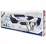 Потужний Оригінальний Акумуляторний водяний автомат Water Space Gun C3 з автоматичним закачуванням води синій, фото 7