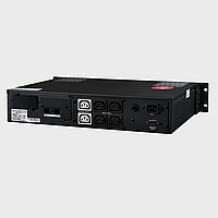 Источник бесперебойного питания Powercom KIN-1500AP RM LCD (2U) 1500 ВА / 1200 Вт 4+2 розетки IEC C13 ИБП *