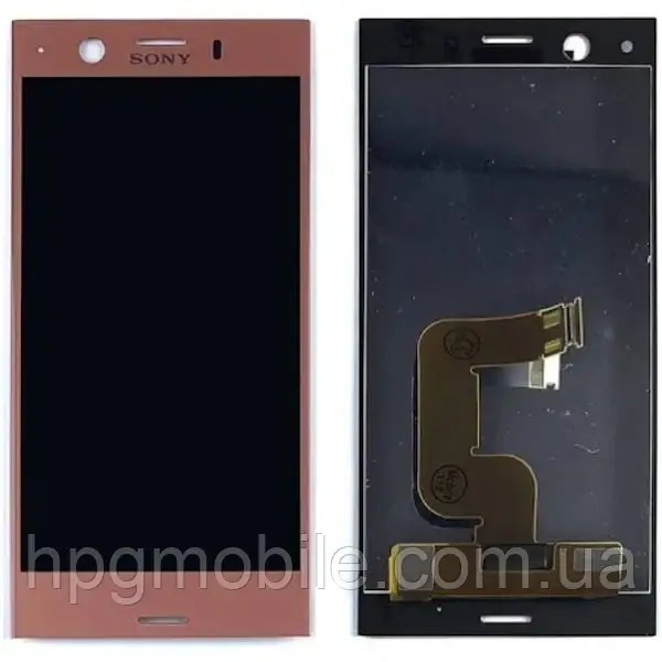 Дисплей для Sony Xperia XZ1 Compact G8441 модуль (екран та сенсор) оригінал, Рожевий, фото 1