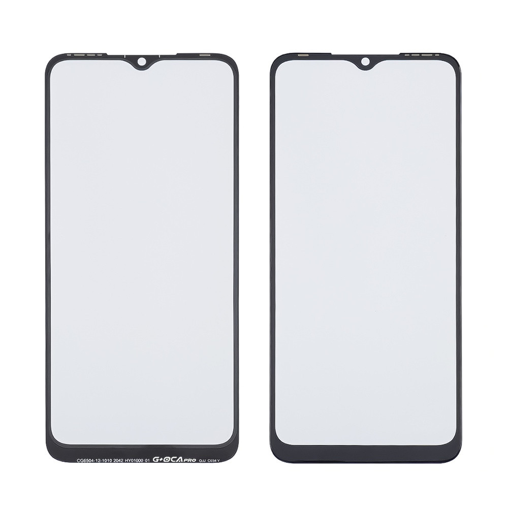 DR Скло тачскрину з OCA-плівкою для TECNO Spark 7 (KF6)/ Spark 7 Go (KF6M) чорне з олеофобним покриттям,, фото 1