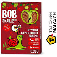 Натуральные конфеты Bob Snail 120г, яблоко/вишня