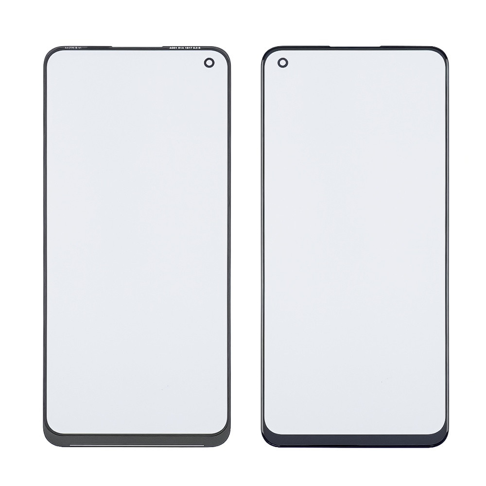 DR Скло тачскрину з OCA-плівкою для Oppo A96 (4G) чорне з олеофобним покриттям, загартоване, фото 1