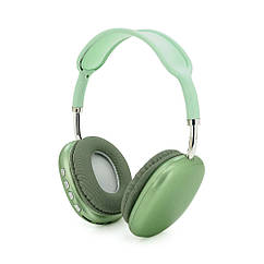 Бездротові Bluetooth-навушники Macaron P9, Green