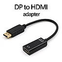Конвертер перехідник адаптер Display Port DP to HDMI, фото 2