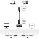 Конвертер перехідник адаптер Display Port DP to HDMI, фото 4