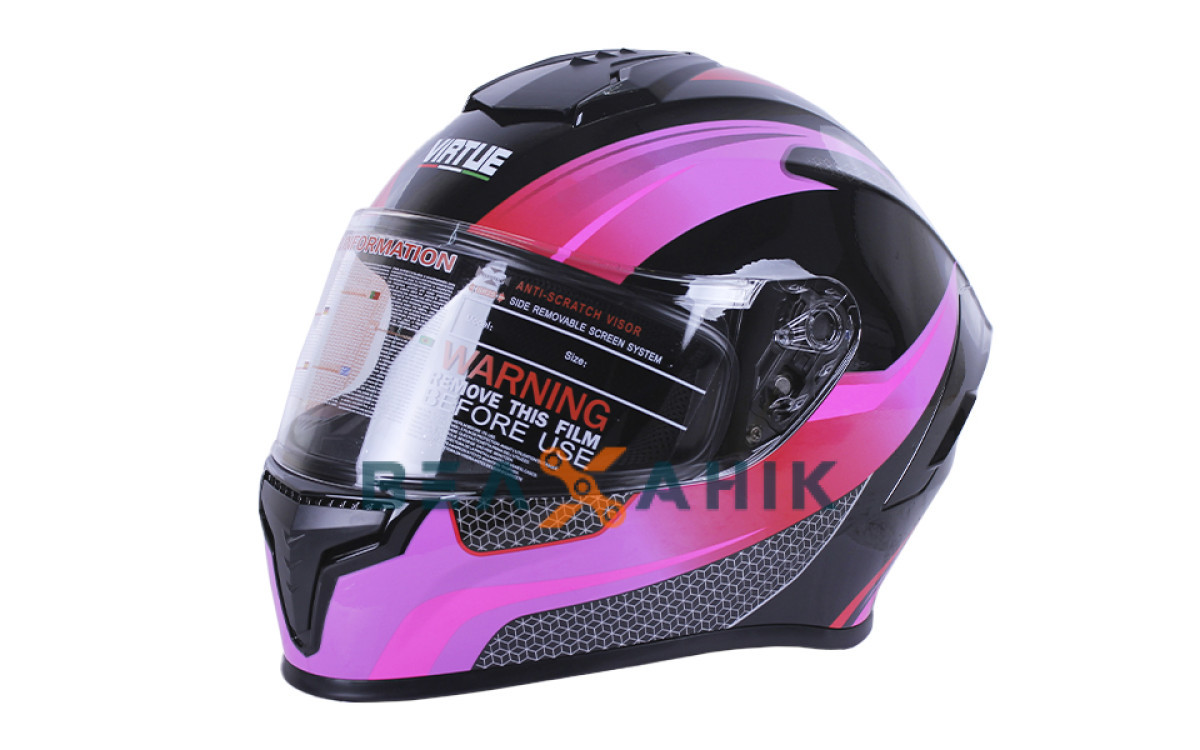 Шолом (інтеграл) VIRTUE MD-813 чорно-бузковий [L], фото 1