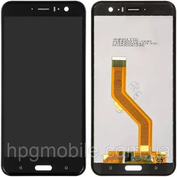 Дисплей для HTC U11 модуль (екран та сенсор) оригінал, Чорний, фото 1