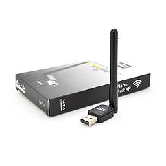 Бездротовий мережевий адаптер з антеною 10 см Wi-Fi-USB LV-UW10 — 2DB MTK7601, 802.11bgn, 150MB, 2.4 GHz,