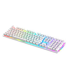 Клавіатура USB Fantech MK855RGB SPACE EDITION, довжина кабелю 135 см, (Eng), White, 108к, Q10