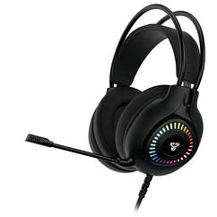 Игровые наушники с микрофоном Fantech HG25 ORBIT, 7.1-Channel, USB, Black, Color Box