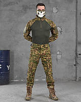 Летняя тактическая военная форма для ВСУ, Боевой армейский костюм хищник комплект штаны убакс