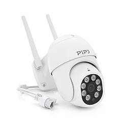 5 МП Wi-Fi/LAN відеокамера вулична SD/карта PiPo PP-IPC37D5MP25 PTZ 2.8 mm ICSee