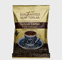 Турецкий кофе молотый Nuri Toplar 2.4 кг, кофе мелкомолотый для турки, умеренно крепкий, без добавок *