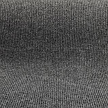 Ковролін на гумі сірий ширина рулону 2 метри, фото 2