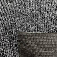 Ковролін на гумі сірий ширина рулону 2 метри