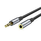 DR Aux Hoco UPA20 3.5 audio extension cable Колір Сірий, фото 2