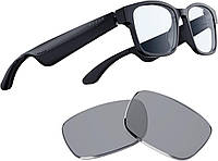 Смарт-очки Razer Anzu Rectangle Light Sunglass L Blue (RZ82-03630200-R3U1)
