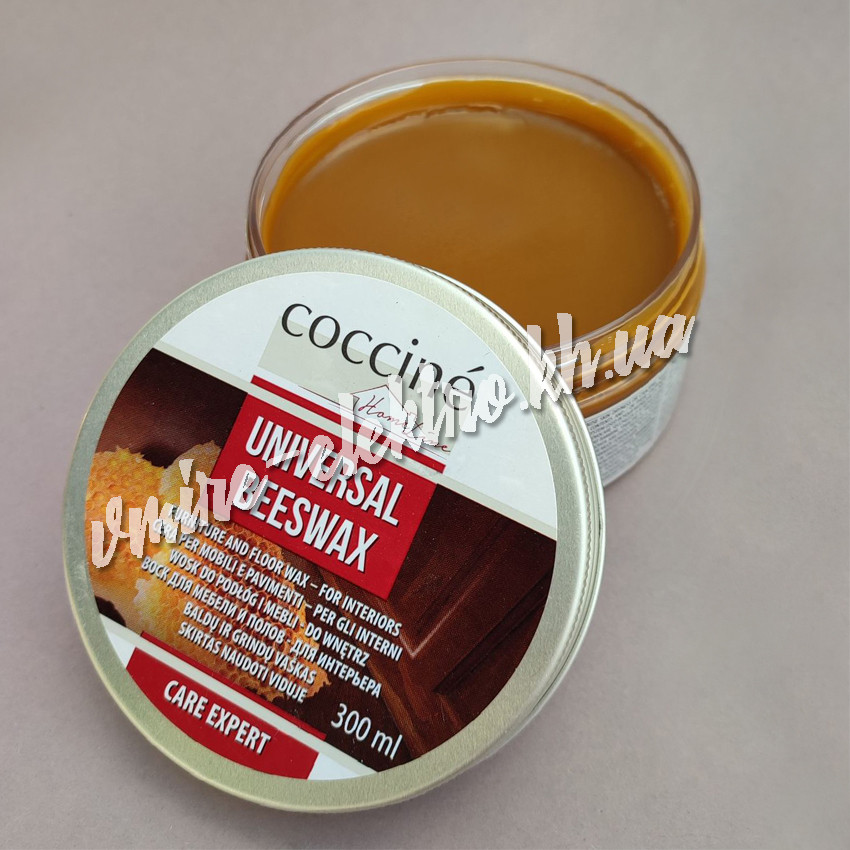 Віск для дерев'яних меблів та підлог Coccine Universal Beeswax, 300 мл