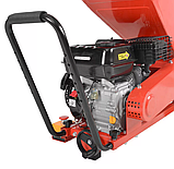 Садовий бензиновий подрібнювач гілок HECHT 6208, фото 4