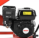 Садовий бензиновий подрібнювач гілок HECHT 6208, фото 5