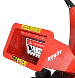 Садовий бензиновий подрібнювач гілок HECHT 6208, фото 6