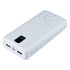 DR Power Bank XO PR185 with cable QC22.5W/PD20W 20000 mAh Колір Білий, фото 4