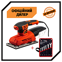 Вибрационная шлифовальная машина GTM S115/300E (300Вт, 115х230 мм) Топ 3776563