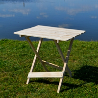 Складной деревянный стол *