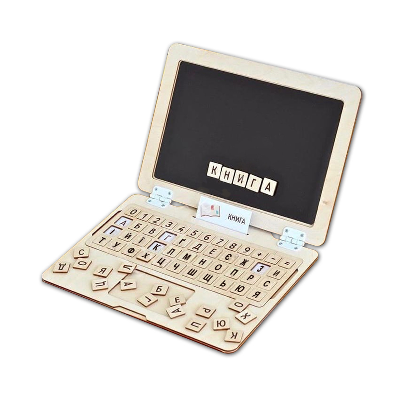 Інтелектуальний ноутбук Woodcraft  для дитини 36х27см Код/Артикул 29 а171