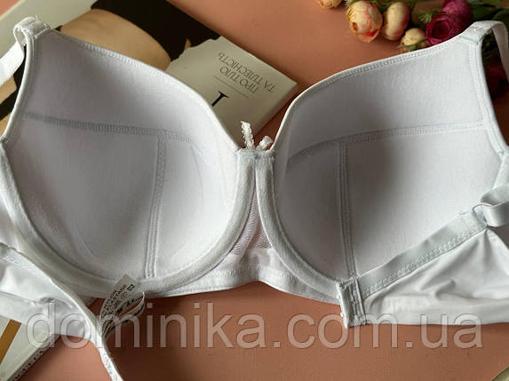 80/85/90/95/100D Білий бюстгальтер на тонкому поролоні, фото 2
