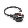 Перехідник OBD2 для мотоциклів Yamaha 4pin (4-КОНТАКТНИЙ), фото 7
