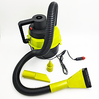 Автомобильный пылесос Vacuum Cleaner BIG 12V Зеленый 9593 PS