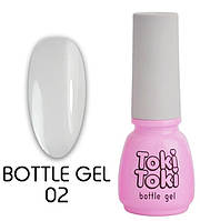 Жидкий гель Bottle gel Toki Toki 02, 5 мл, молочный