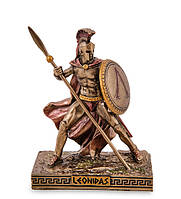Статуэтка миниатюра Леонид царь Спарты 8 см бронзовое покрытие полистоуна 1907186
