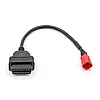 Перехідник для мотоцикла Honda 6 pin на OBD2, фото 5
