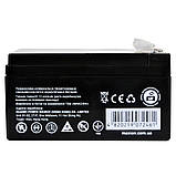 Акумулятор промисловий MAXION MXBP-OT 1.3-12 (12V, 1,3Ah, -/+), фото 2